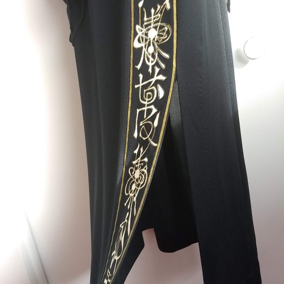 Vintage 80s Asian Alfred Shaheen  evening dress  NWOT 🎈HOST PICK x2🎈 - Picture 12 of 14
